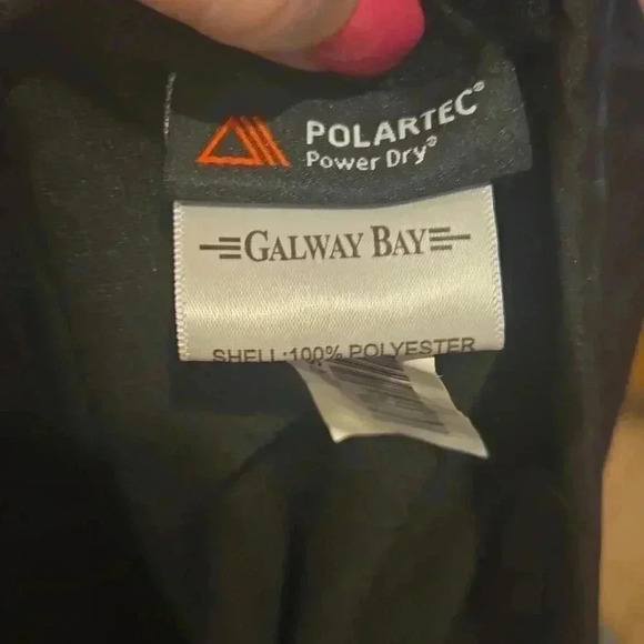 Galway Bay all weather apparel men's Medium black white - Picture 8 of 12